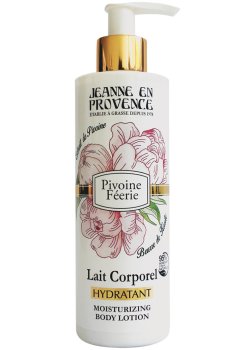 Hydratační tělové mléko Jeanne en Provence – pivoňka – Tělová mléka