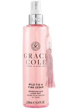 Osvěžující mlha na tělo a vlasy Grace Cole – fík a růžový cedr – Tělové spreje
