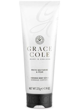 Tělový peeling Grace Cole – bílá nektarinka a hruška – Tělové peelingy
