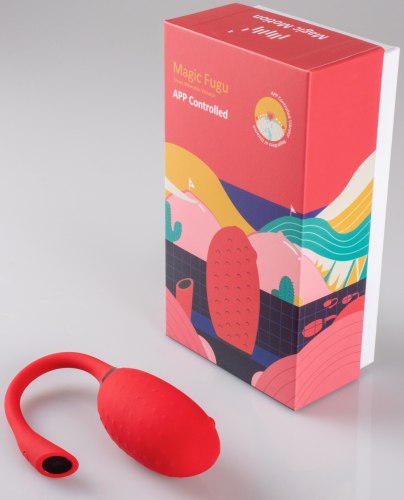 Nabíjecí vibrační bezdrátové vajíčko Magic Fugu – ovládané mobilem