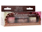 Slíbatelný bodypainting Lovers Body Paints (3 příchutě)