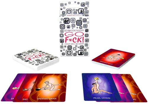 Erotické hrací karty GO FUCK!