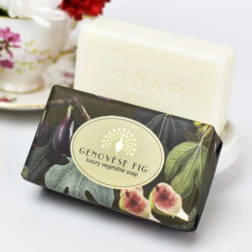 Luxusní tuhé mýdlo English Soap Company – fík
