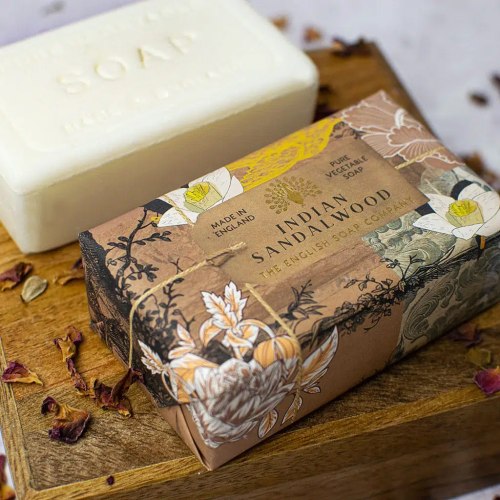 Luxusní tuhé mýdlo English Soap Company – santalové dřevo