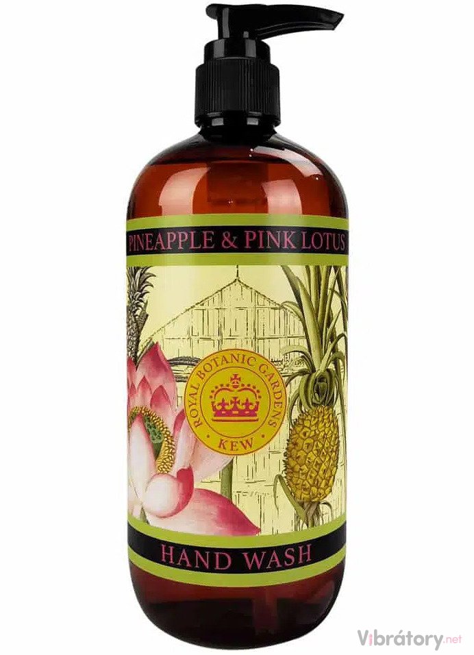 Levně Tekuté mýdlo na ruce English Soap Company Pineapple & Pink Lotus – ananas a růžový lotos, 500 ml
