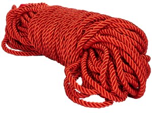 SCANDAL Lano na bondage, 30 m (červené) – Bondage lana na vzrušující svazování