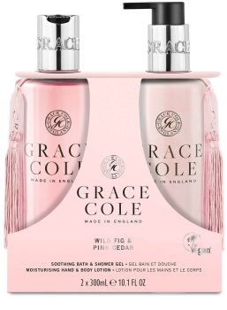 Sada pro péči o tělo Grace Cole – fík a růžový cedr – Kosmetické sady