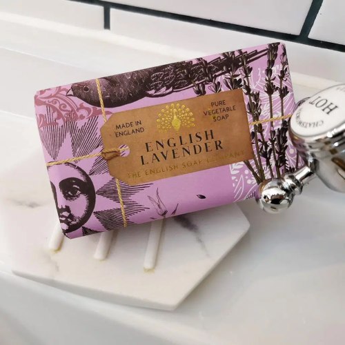Luxusní tuhé mýdlo English Soap Company – levandule