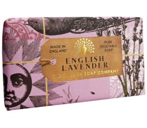 Luxusní tuhé mýdlo English Soap Company – levandule – Tuhá mýdla