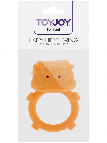 Vibrační erekční kroužek Happy Hippo