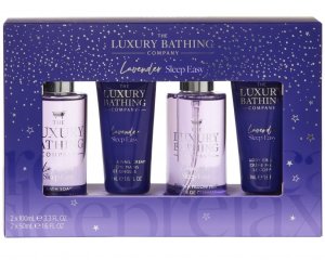 Kosmetická sada pro zklidnění a relaxaci The Luxury Bathing Company – levandule, 4 ks – Kosmetické sady
