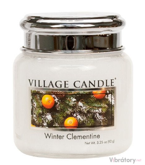 Levně Vonná svíčka Village Candle Winter Clementine – klementinka, 92 g