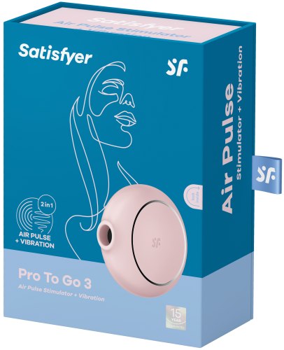 Nabíjecí stimulátor klitorisu Satisfyer Pro To Go 3