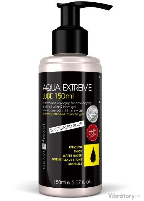 Lubrikační gel Lovely Lovers AQUA EXTREME, 150 ml