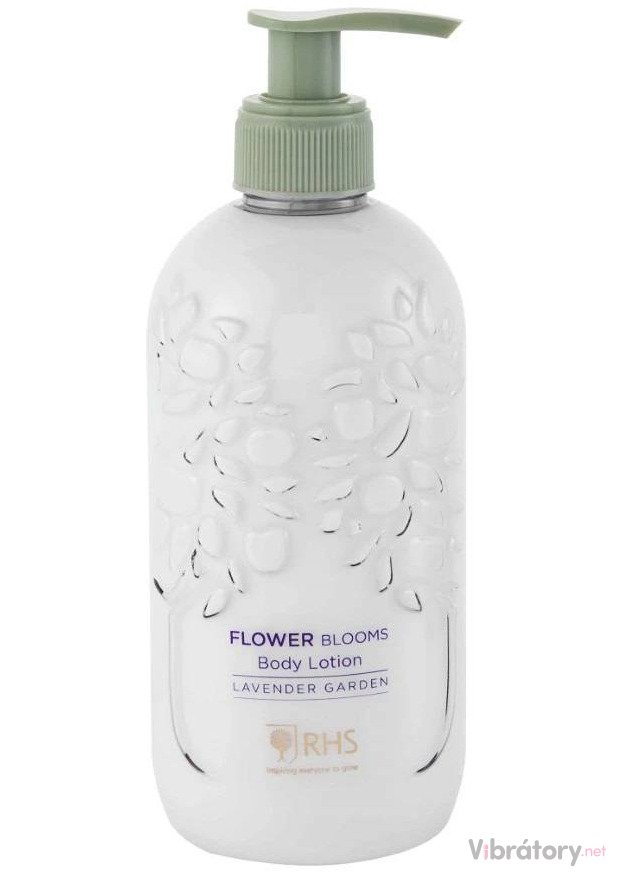 Levně Tělové mléko Heathcote & Ivory Flower Blooms Lavender Garden – levandule, eukalyptus, rozmarýn, 300 ml