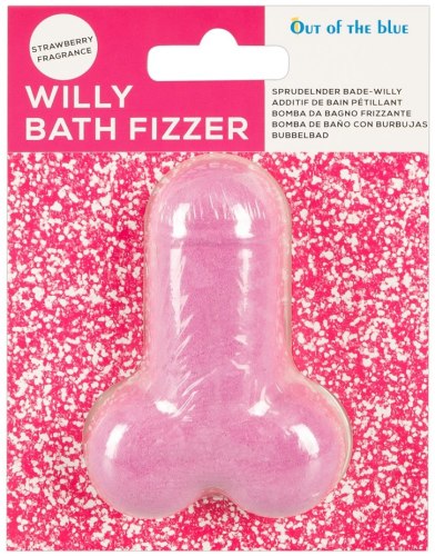 Šumivá bomba do koupele ve tvaru penisu Willy Bath Fizzer