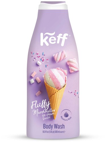 Sprchový gel Keff – zmrzlina s marshmallow