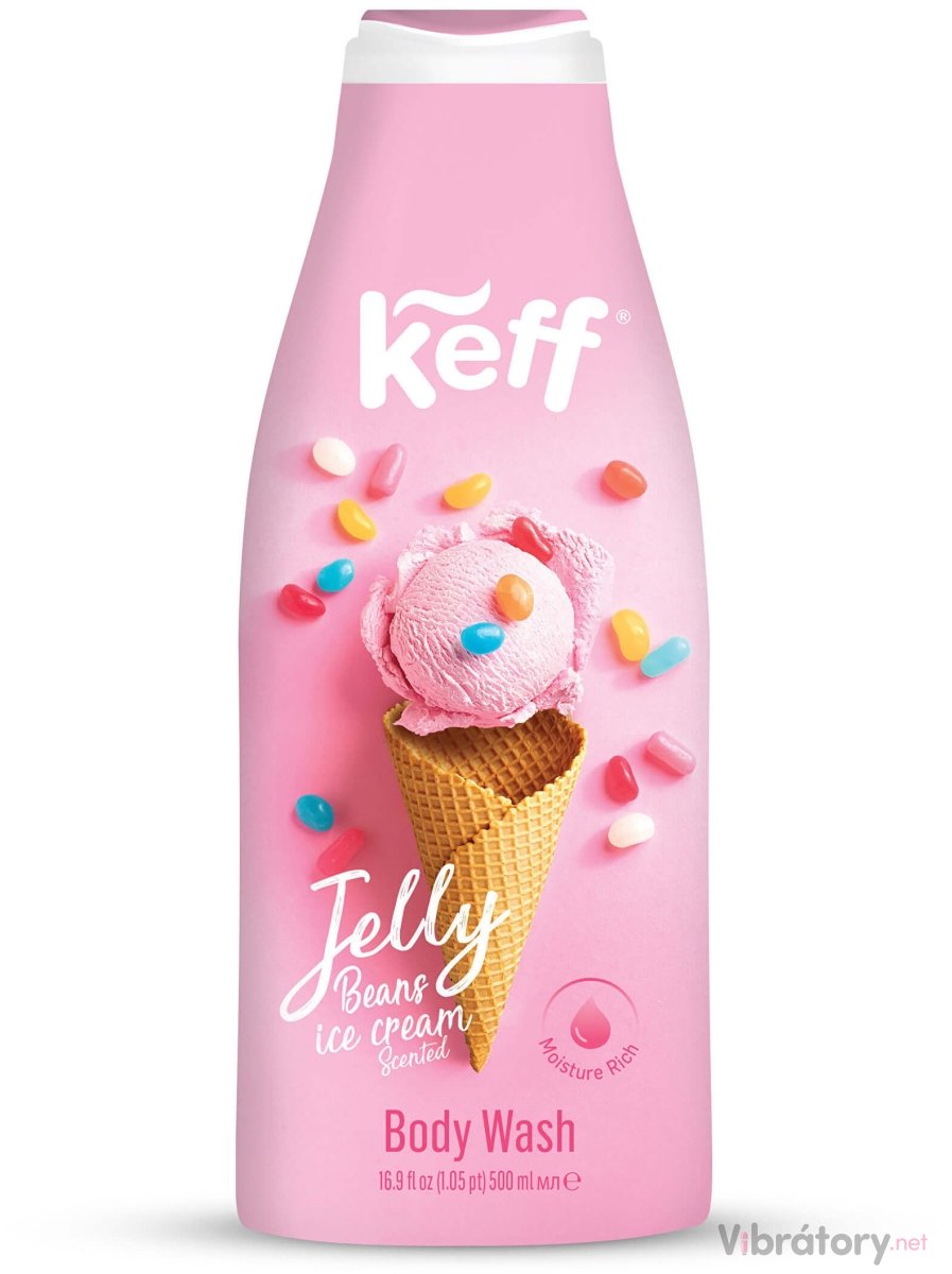 Sprchový gel Keff Jelly Beans Ice Cream – zmrzlina s želé fazolkami, 500 ml