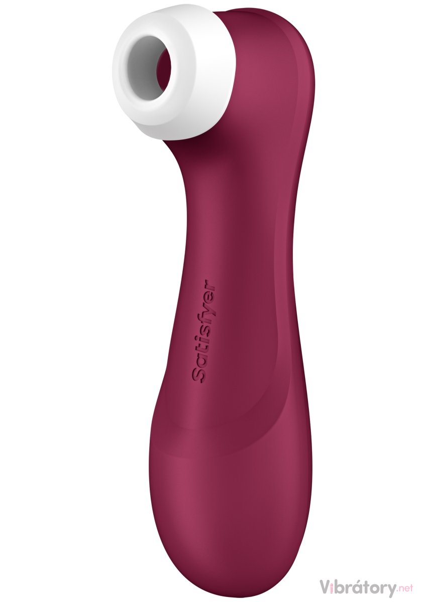 Levně Pulzační a vibrační stimulátor klitorisu Satisfyer Pro 2 Generation 3 Wine Red