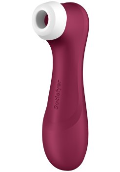 Pulzační a vibrační stimulátor klitorisu Satisfyer Pro 2 Generation 3 Wine Red – Bezdotykové stimulátory klitorisu