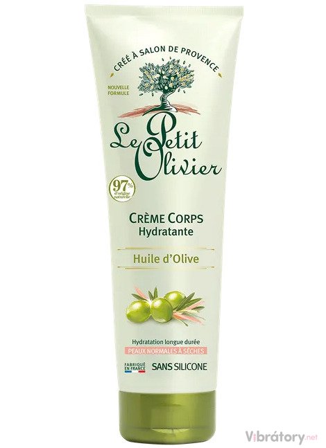 Levně Hydratační tělový krém Le Petit Olivier Huile d'Olive – olivový olej, 250 ml