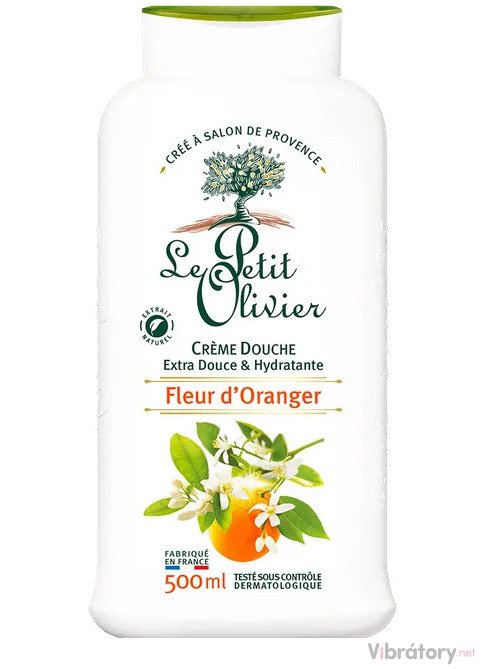 Levně Sprchový krém Le Petit Olivier Fleur d'Oranger – pomerančový květ, 500 ml