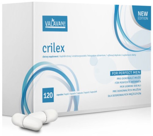 Přípravky a pomůcky na oddálení ejakulace: Tablety na oddálení ejakulace a zlepšení sexuální kondice Crilex