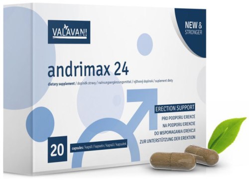 Tablety na zlepšení erekce Andrimax 24