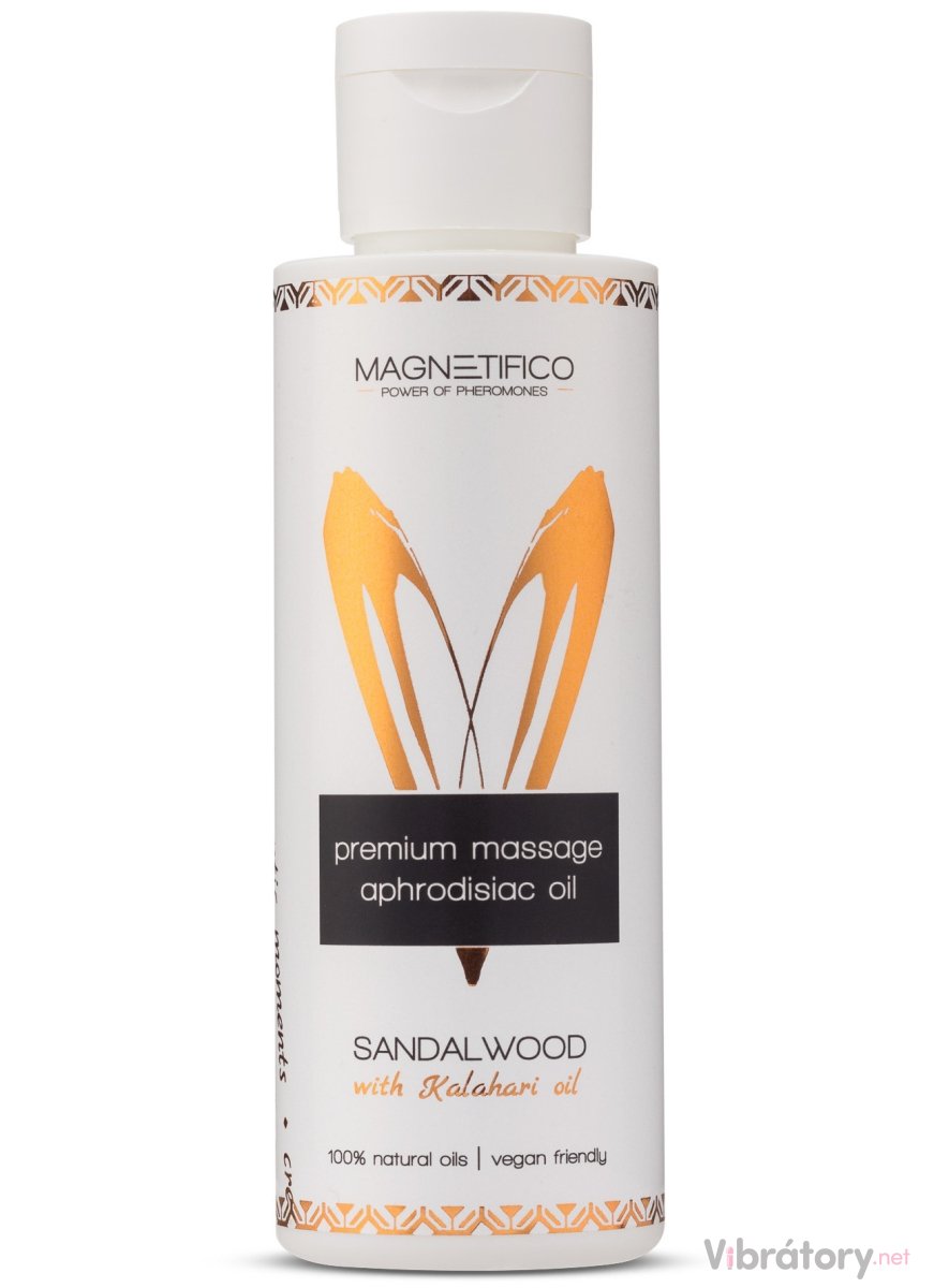 Valavani Premiový masážní afrodiziakální olej Sandalwood 100 ml