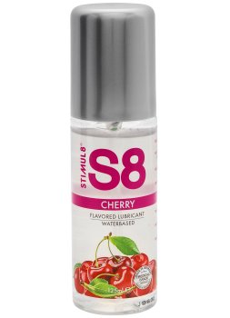 Ochucený lubrikační gel S8 Cherry – třešeň – Lubrikační gely s příchutí