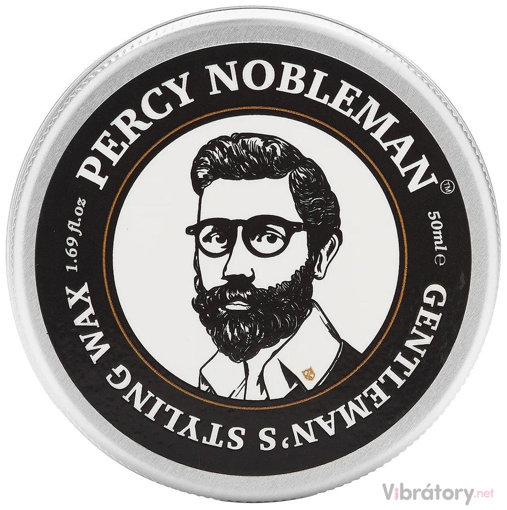 Levně Stylingový vosk na vousy a vlasy Percy Nobleman, 60 g