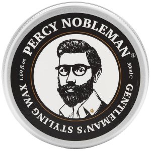 Stylingový vosk na vousy a vlasy Percy Nobleman – Pánská kosmetika