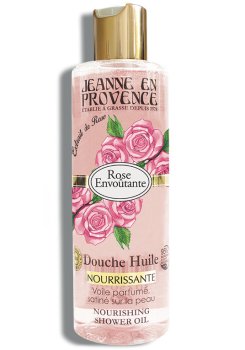 Vyživující sprchový olej Jeanne en Provence – růže – Přípravky do sprchy