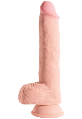 Realistické dildo s varlaty Triple Density Fat 10"