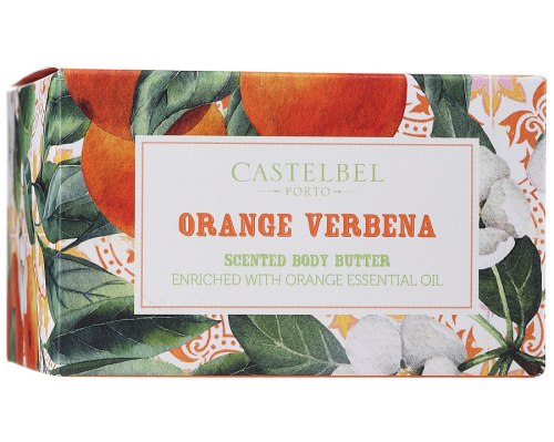 Hydratační tělové máslo Castelbel – pomeranč a verbena