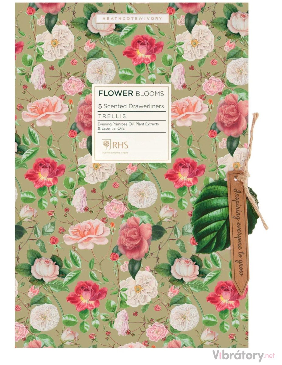 Levně Parfémovaný papír Heathcote & Ivory Flower Blooms Trellis – květiny, 5 archů