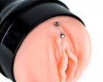 Umělá vagina s piercingem Texas Patti Black