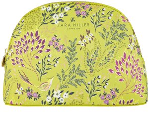 Střední kosmetická taška Heathcote & Ivory Lime Songbird – Kosmetické tašky