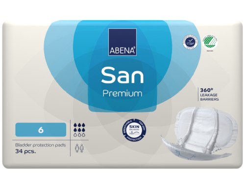 Plena do fixačních kalhotek ABENA San Premium 6 (63 x 30 cm)
