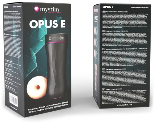 Masturbátor pro elektrosex Mystim Opus E Donut