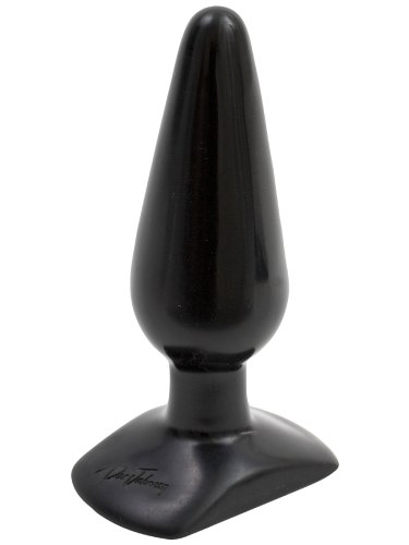 Anální kolík Classic Smooth Medium (střední), černý