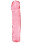 Dildo Crystal Jellies Classic Dong 8", růžové