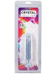 Anální dildo Crystal Jellies Anal Starter, transparentní