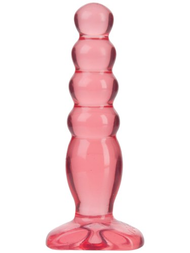 Anální kolík Crystal Jellies Anal Delight 5", růžový