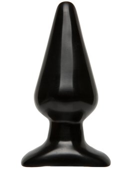 Anální kolík Classic Smooth Large (velký), černý – Klasické anální kolíky