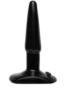 Anální kolík Classic Smooth Small (malý), černý – Klasické anální kolíky