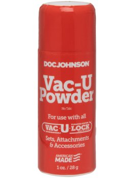 Ošetřující pudr Vac-U Powder, 28 g – Ošetřující pudry na erotické pomůcky