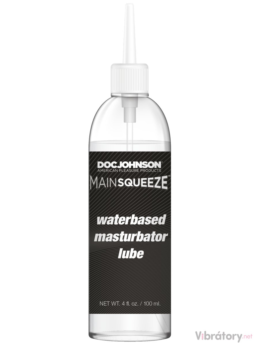 Vodní lubrikační gel Doc Johnson Mainsqueeze, 100 ml