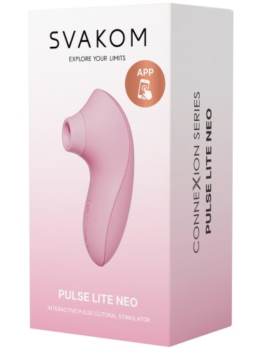 Interaktivní pulzační stimulátor klitorisu Svakom Pulse Lite Neo
