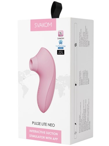 Interaktivní pulzační stimulátor klitorisu Svakom Pulse Lite Neo